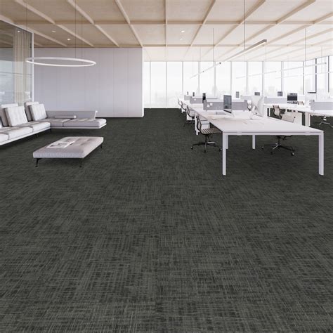 Shaw Sculpt Carpet Tile Carbon 24 X 24 Premium48 Sq Ftctn