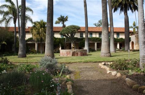 Santa Barbara Mission Mission Garden Area