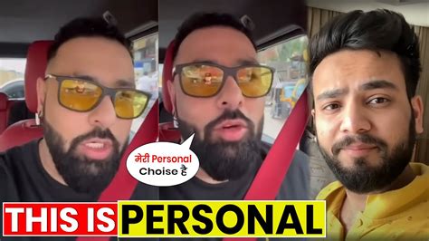 Why Did Badshah Say This For Elvish Yadav Badshah Emotional Message