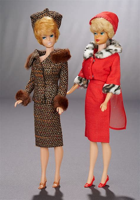 Blonde Side Part Bubble Cut Barbie In Matinee Ensemble