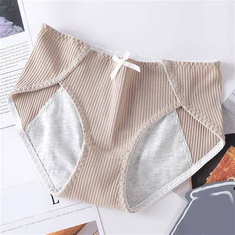 Buy Duowei High Waist Underwear Women Lace Panties For Womens Solid Color Bikini Underwear Half