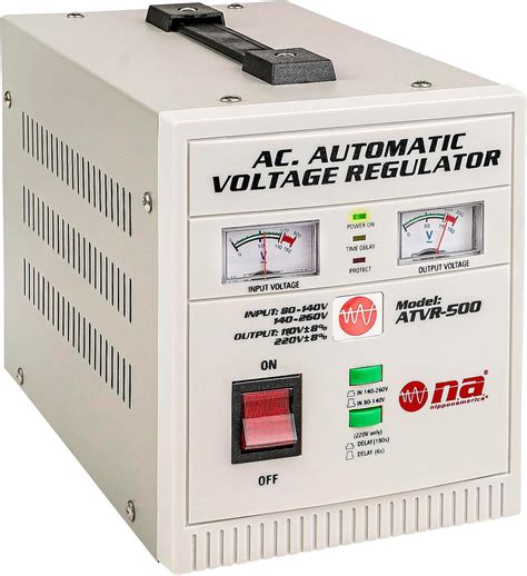 Amazon.com: Nippon America Automatic Voltage Regulator (ATVR-500), 500