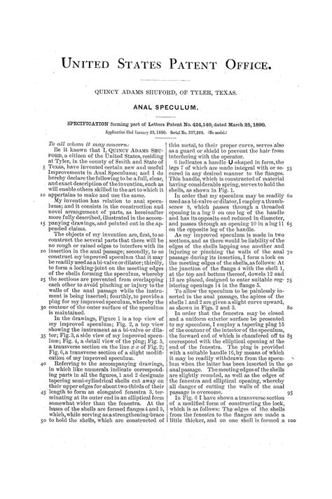 Anal Speculum Page Of The Portal To Texas History