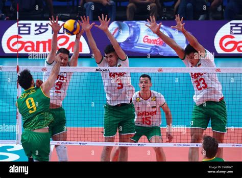 Sofia, Bulgaria - 24 June, 2022: Teams of Bulgaria and Australia are