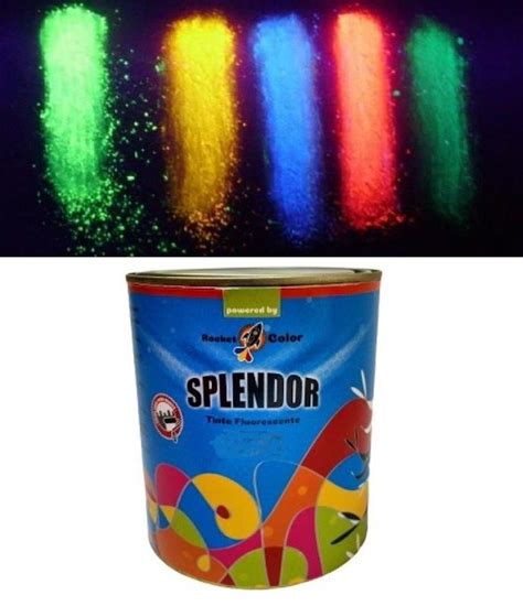 Tinta Neon Para Parede - Tinta Neon para Parede Fluorescente Salmão Cintilante - Rocket Color ...