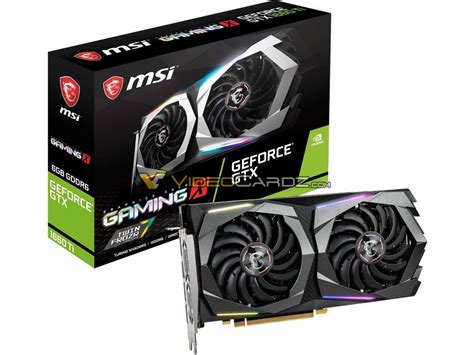 MSI GAMING X & ARMOR GTX 1660 Ti Series GPUs Spotted – GND-Tech