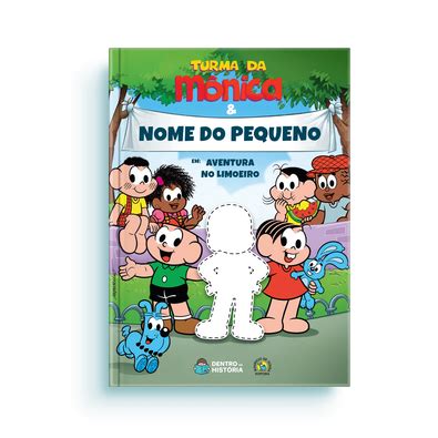 Livro Turma Da Monica - Turma da Mônica | Livro Personalizado Infantil