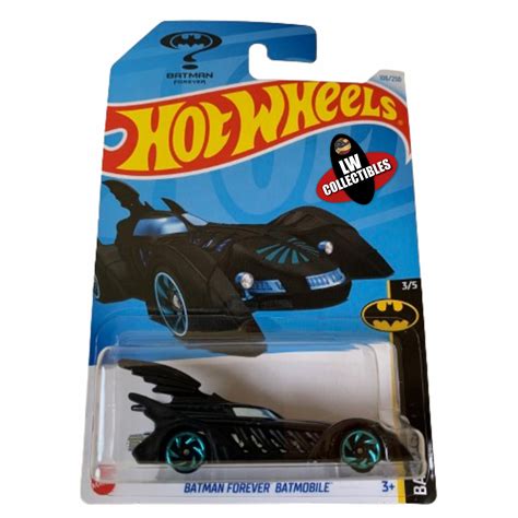 Hot Wheels Batman Forever Batmobile T Hunt Lote E Novo Lacrado Escala Shopee Brasil