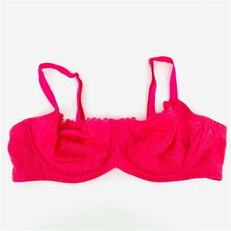 Torrid Intimates Sleepwear Torrid B Hot Pink Unlined Balconette Bra Poshmark