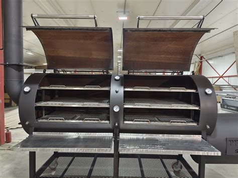 Профессиональный офсетный Смокер для бизнеса ProBBQ Smokers модель 800 ...
