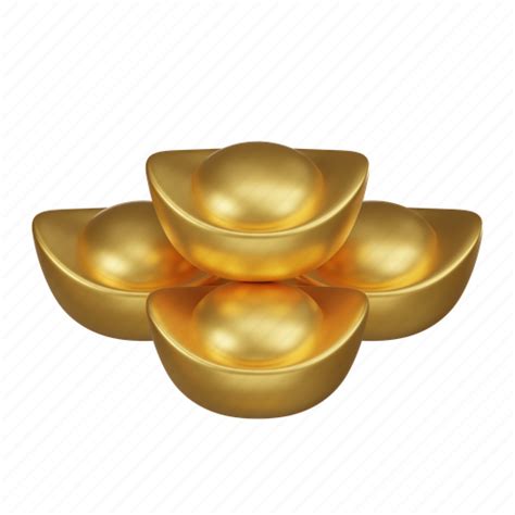 Stack Chinese Gold Ingots New Year Icon Download On Iconfinder