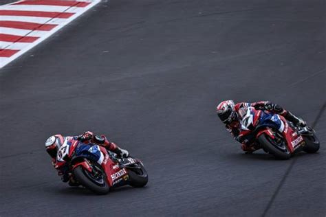 Czech Round Worldsbk Honda Racing