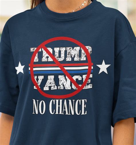 Anti Trump Shirt Fuck Trump Shirt Leftist Shirt Trump Vance Shirt Anti Trump Vote Blue