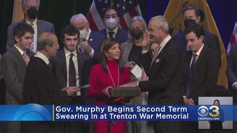 New Jersey Gov Phil Murphy Sworn In For Second Term Youtube