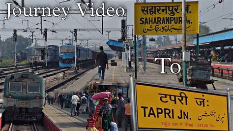 Tapri To Saharanpur Journey Video Eastern Dedicated Freight Corridor