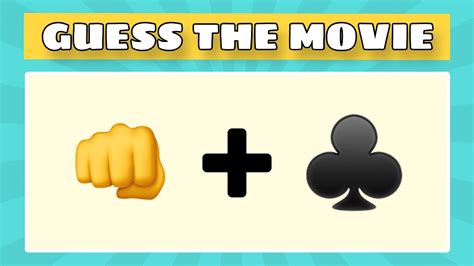 Can You Guess The Movie By The Emojis | Emoji Quiz 2023 - YouTube