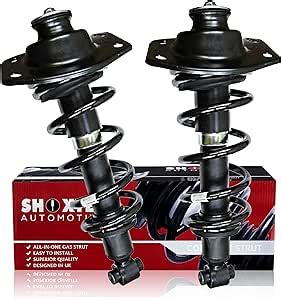 Amazon Shoxtec Rear Pair Complete Struts Assembly Replacement For