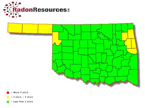 Oklahoma Radon Mitigation Testing And Levels Radonresources