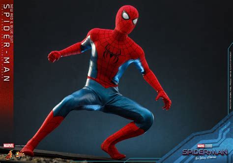 Hot Toys Spider Man New Red And Blue Suit 1 6