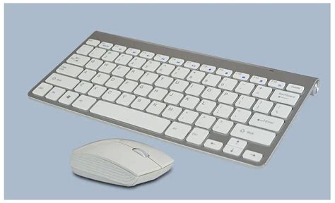 Wireless Mini Keyboard Mouse Ultra-slim Multimedia Keyboard And Mini ...