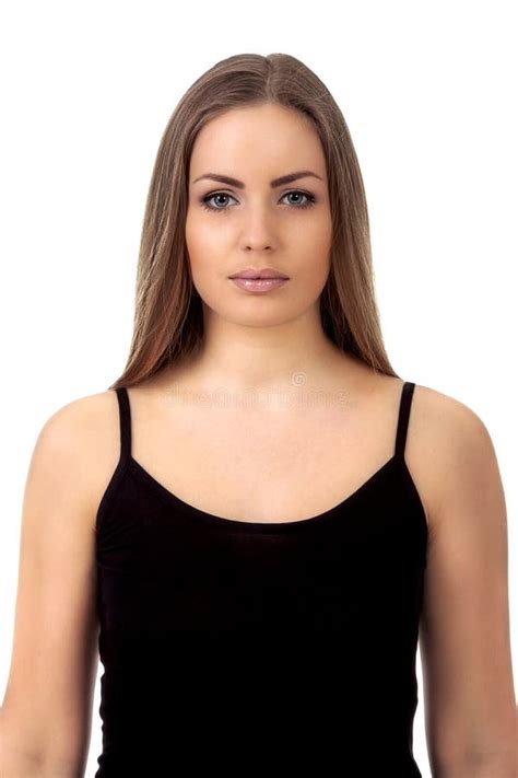 Jeune Fille Blonde Innocente Photo stock Image du cosmétique gens