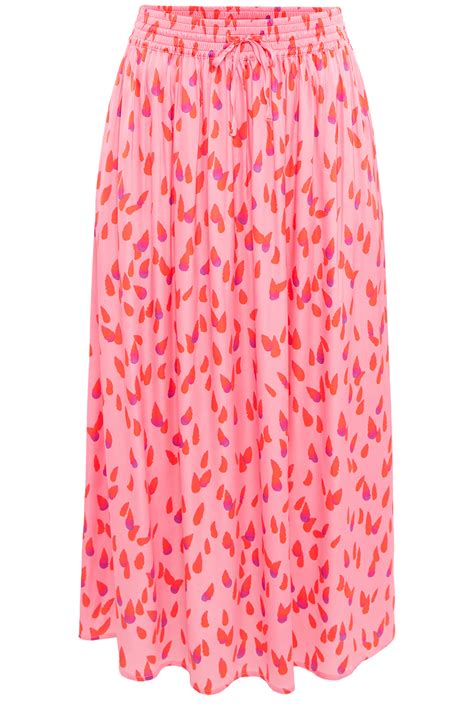 Midi-Rock aus Viskose | BLOOM | bloom-clothing.com