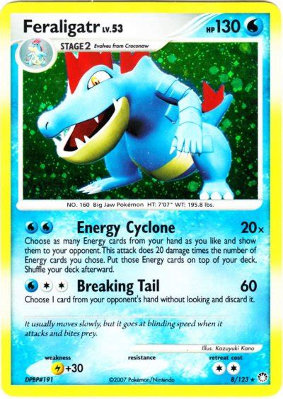Pokémon Card Database Mysterious Treasures 8 Feraligatr