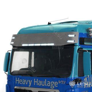 scm modellbau Lesu Sonnenblende für Tamiya LKW 1 14 MAN TGX 78 90