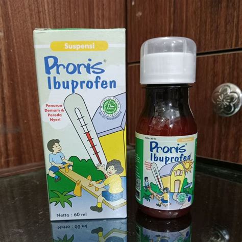 Jual Proris Ibuprofen Sirup 60 Ml Shopee Indonesia