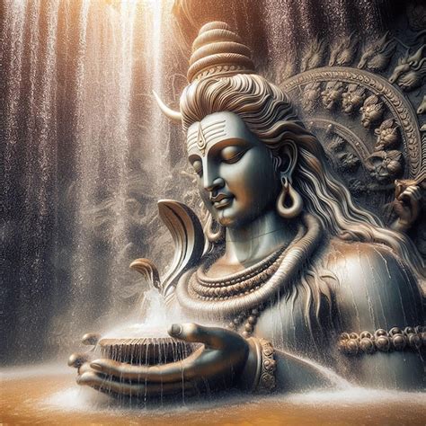 Lord Mahadev Background Premium Ai Generated Image