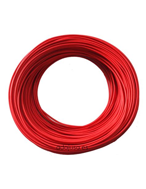 Rouleau De C Ble Flexible Unipolaire Mm Couleur Rouge M