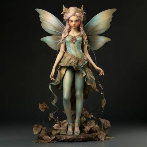 Fairy's Enchanting Perfection A Hyperrealistic Depiction of a Fairy in ...