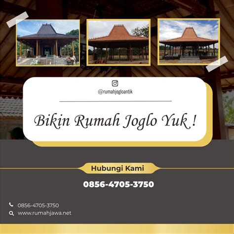 Bikin Rumah Joglo Yuk Jual Joglo Jual Joglo Jati Jual Joglo Antik