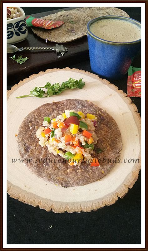 Quinoa Roti Wrap Recipe Seduce Your Tastebuds