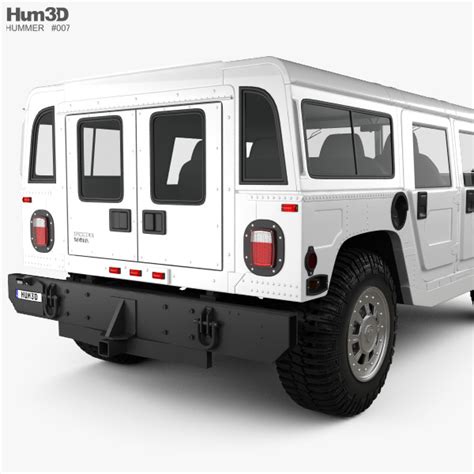 Hummer H1 Wagon 2005 3d Model Download Crossover Suv On