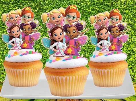 Butterbean S Cafe Cupcake Topper 12pcs EBay