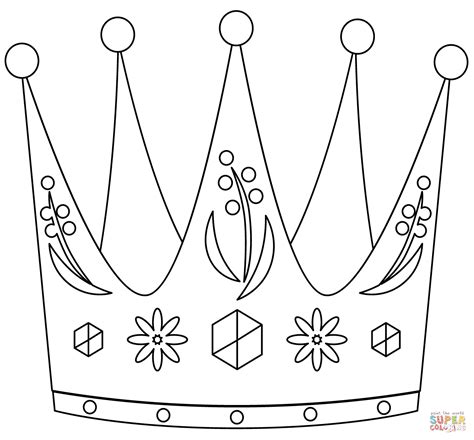 Printable Princess Crown Template