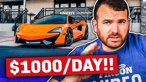 how much to rent a mclaren for a day