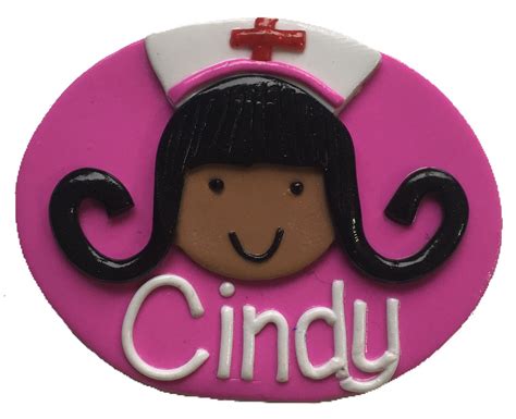 Nurse Name Badge Personalised Hand Made To Order Nurse Pediatric