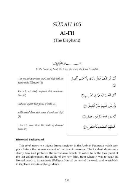 Tafsir Surah Al Fil - LondonabbWare