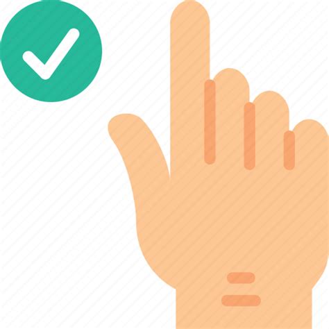 Finger, gesture, hand, interaction, success icon - Download on Iconfinder