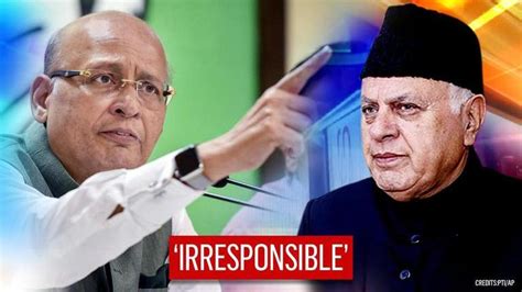 Cong S Abhishek Singhvi Slams Farooq Abdullah For Irresponsible Remark Siding With China