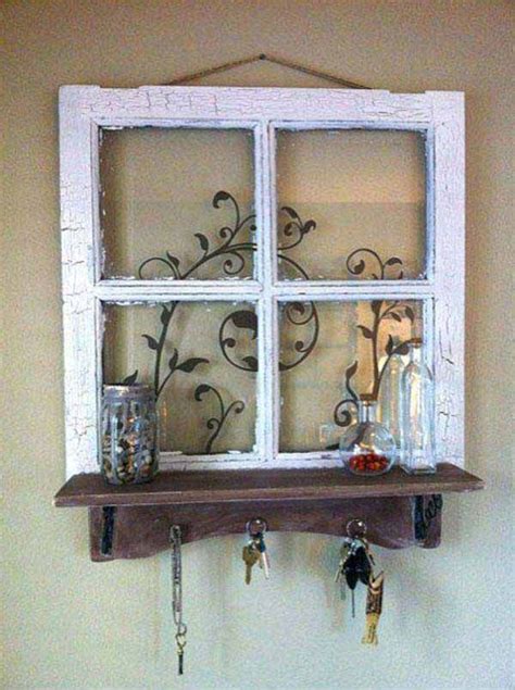 37 Awesome Ways To Reuse Old Windows Old Window Projects Decor Diy Home Decor