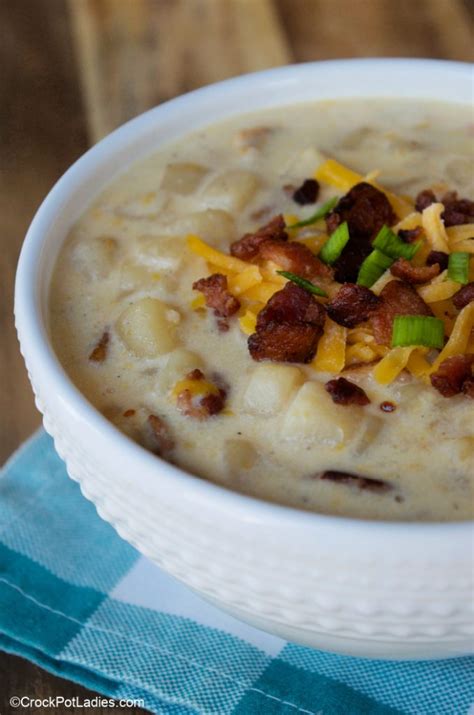 Crock Pot Loaded Baked Potato Soup Crock Pot Ladies