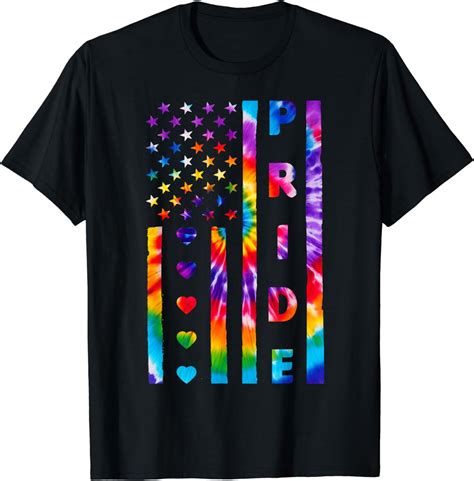 100 Cotton LGBT Flag Rainbow Gay Pride Month Transgender Men Women T Shirt Walmart
