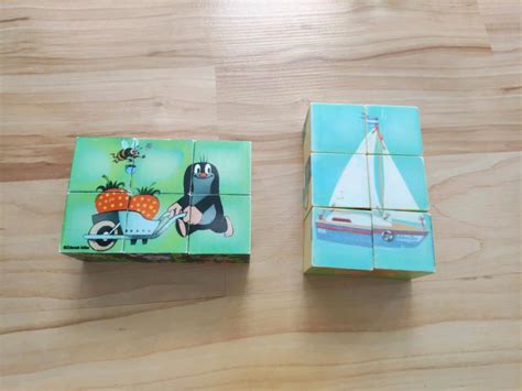 2 Ravensburger Würfelpuzzle Würfel Puzzle Kleinkind Baby Spielzeu in