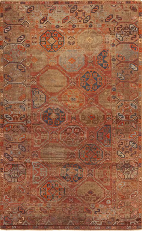 Small Antique Tribal Design Persian Baluch Rug 73287 Nazmiyal