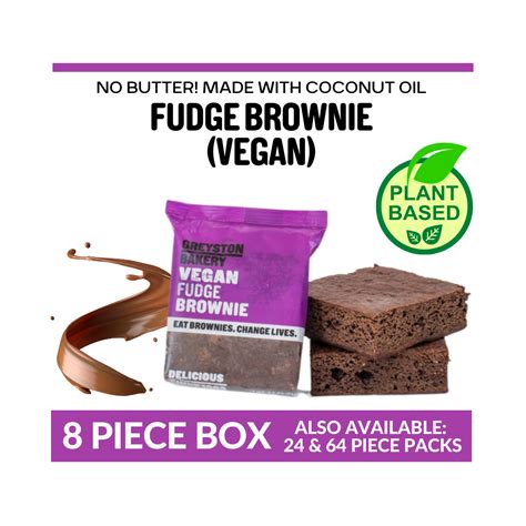 Warning Vegan brownie formulas designed for authentic flavor and texture Real Life