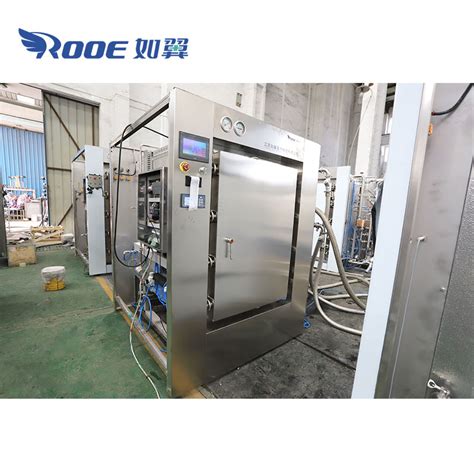 water spray sterilizer autoclave  pharmaceutical industry vialbottle