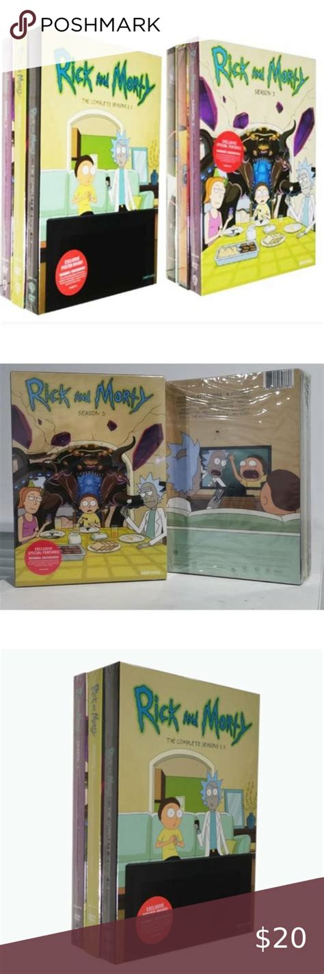 Rick And Morty Complete Series Seasons 1 5 DVD 10 Disc Set Brand